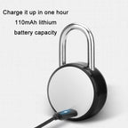 Outdoor Waterproof Electronic Intelligent Fingerprint Padlock, P3Z-TY