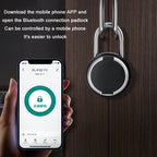 Outdoor Waterproof Electronic Intelligent Fingerprint Padlock, P3Z-TY