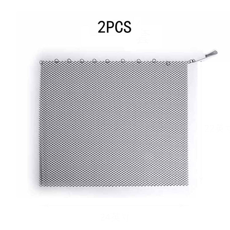 Fireplace Metal Mesh Screen Fireplace Screen To Prevent Sparks From Spilling Out, 61x45.7cm 61x45.7cm