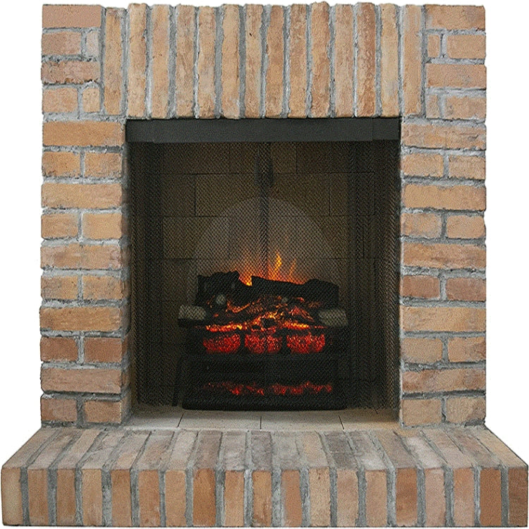 Fireplace Metal Mesh Screen Fireplace Screen To Prevent Sparks From Spilling Out, 61x45.7cm