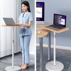 SSKY L42 Laptop Stand Landing Workbench Computer Height Frame, L42 Walnut – Aluminum Alloy