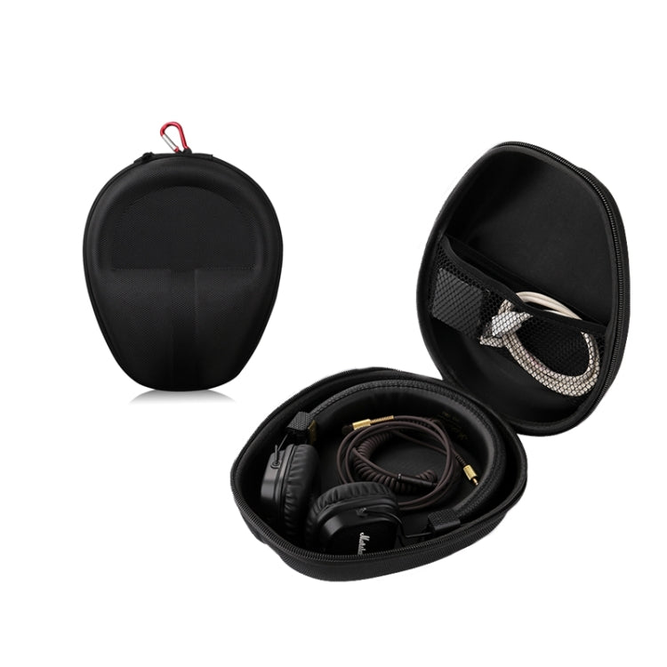 Universal Headphone Organizer Headphone Storage Bag Without Carabiner,Color:, Gray, Black – Waterproof, Wear-resistant Black