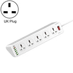 LDNIO SC10610 30W 10+6 Ports Multifunctional Travel Home Office Fast Charging Socket, Spec:, UK Plug, EU Plug, US Plug UK Plug