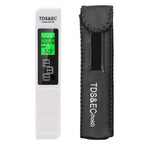 Backlight Model TDS & EC Water Quality Test Pen Meter Conductivity Test Pen, Backlight Model (White), Backlight Model (Blue) Backlight Model (White) White