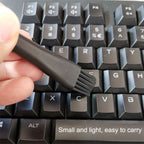 2 Sets Anti-static Brush Portable Handle Clean Keyboard Brush Kit, 5 In 1 – Durable Build, Easy to Use