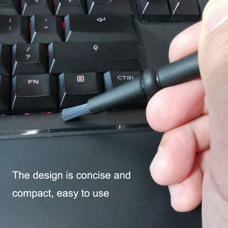2 Sets Anti-static Brush Portable Handle Clean Keyboard Brush Kit, 5 In 1 – Durable Build, Easy to Use