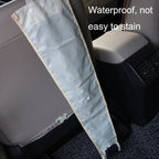 Car Umbrella Cover Foldable Storage Bag Hanging Seat Back Pocket, Blue White
