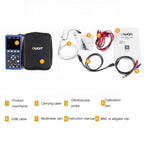OWON VC101A (3 3/4) Oscilloscope Signal Source Multifunctional All-in-one Multimeter, HDS242 With Single Probe (40M Bandwidth), HDS272 With Single Probe (70M Bandwidth), HDS242S With Single Probe (40M Bandwidth), HDS272S With Single Probe (70M Bandwidt...