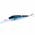 M0208 13.3cm/13.4g Lure Bionic Multi-section Mino Fake Lure Plastic Lure, M0208 4, M0208 6, M0208 1, M0208 2, M0208 3 M0208 4 4