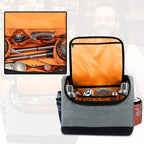 Travel Bartender Kit Bag Bar Tool Storage Bag, 32.5 x 14.5 x 25.4cm 32.5 x 14.5 x 25.4cm