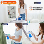 1600W Handheld Folding Iron Mini Steam Iron, White Single Gear, Blue 3 Gear