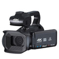 64MP 4-Inch Touch Screen Handheld Digital Video Camera, 4K 16G, 4K 32G, 4K 64G 4K 16G 16G