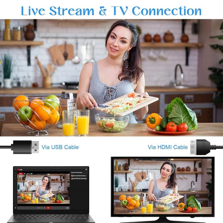 64MP 4-Inch Touch Screen Handheld Digital Video Camera, 4K 16G, 4K 32G, 4K 64G