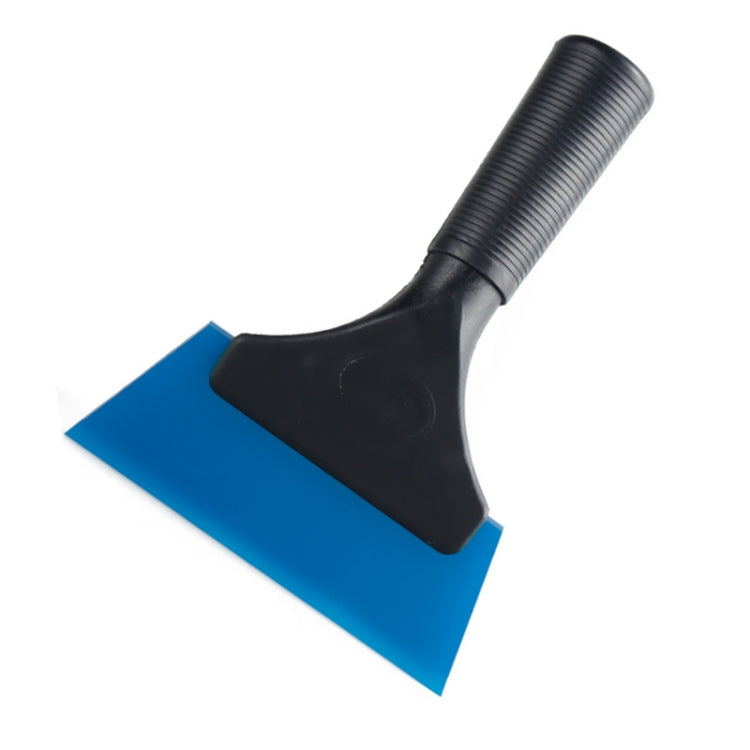Plastic Bull Bar Film Squeegee Car Glass Cleaning Tools – Durable Build, Easy to Use Blue With Handle