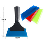 Plastic Bull Bar Film Squeegee Car Glass Cleaning Tools – Durable Build, Easy to Use