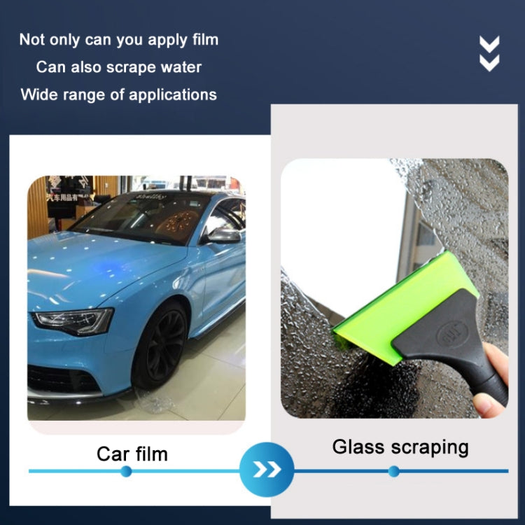 Plastic Bull Bar Film Squeegee Car Glass Cleaning Tools – Durable Build, Easy to Use