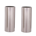 2PCS Stainless Steel Guitar Slide Tube Folk Slide Block, 28mm(Silver), 51mm(Silver), 60mm(Silver), 70mm(Silver), 28mm(Gold), 51mm(Gold), 60mm(Gold), 70mm(Gold), 28mm(Black), 51mm(Black), 60mm(Black), 70mm(Black) – Durable Build, Easy to Use 28mm(Silver) Silver