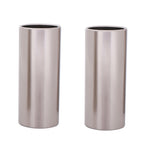 2PCS Stainless Steel Guitar Slide Tube Folk Slide Block, 28mm(Silver), 51mm(Silver), 60mm(Silver), 70mm(Silver), 28mm(Gold), 51mm(Gold), 60mm(Gold), 70mm(Gold), 28mm(Black), 51mm(Black), 60mm(Black), 70mm(Black) – Durable Build, Easy to Use 28mm(Silver) Silver