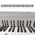 88 Keys Keyboard Piano Practice Paper Comparison Table Fingering Practice Comparison Chart, White White
