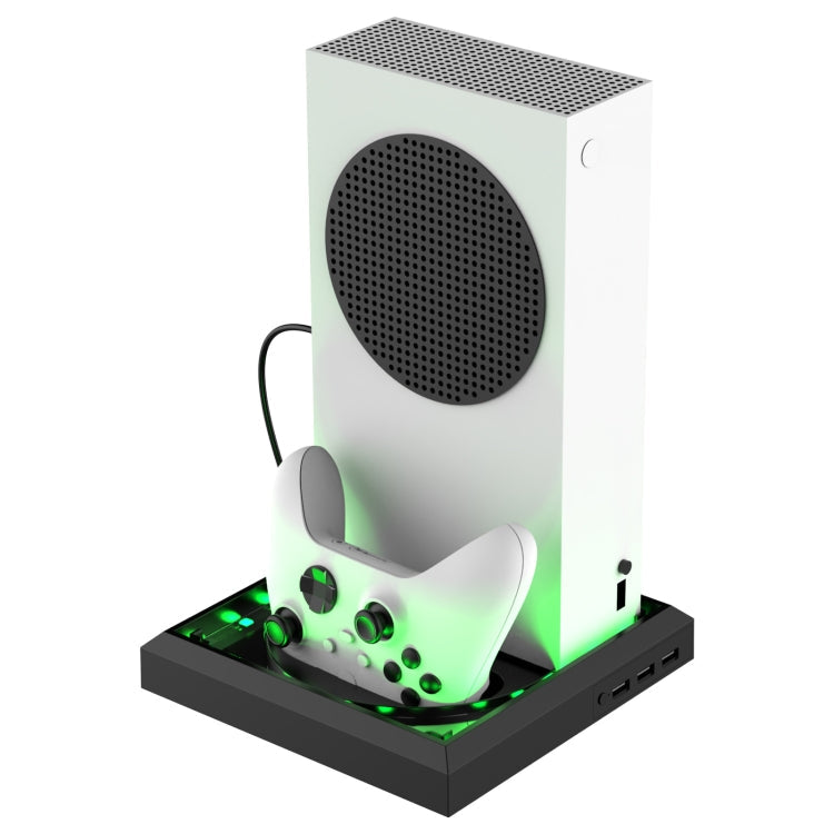 For XBOX Series X / S Charging Cooling Fan Base RGB Colorful Light Charger Bracket, RGB Colorful Light – Durable Build, Easy to Use