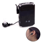 F-16 Pocket High Power Wired Box Mini Hearing Aid Sound Amplifier Receiver, F-16 F-16