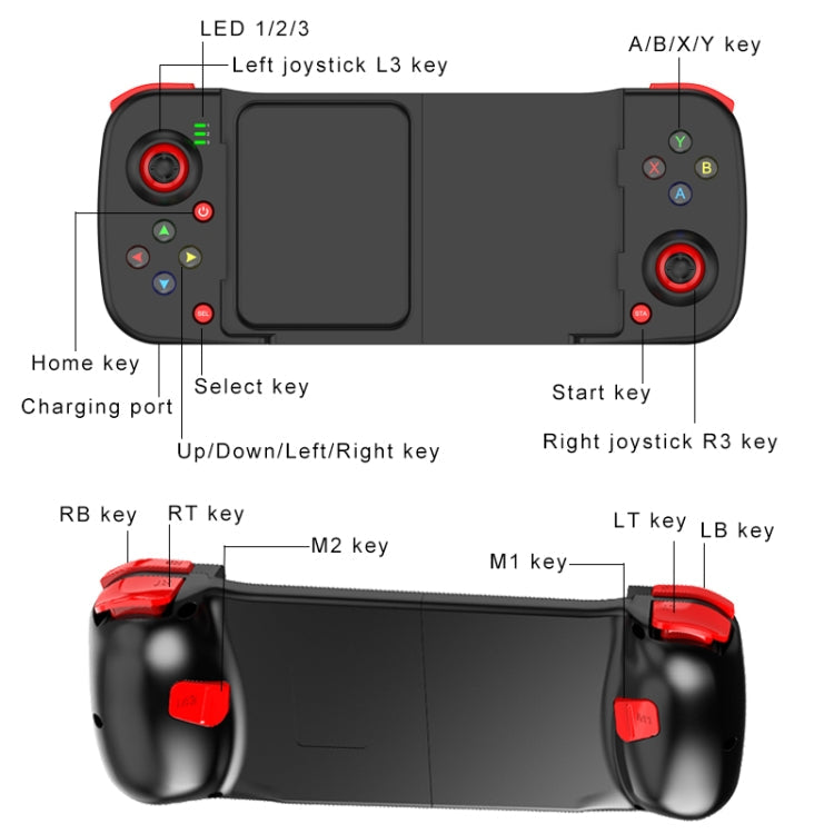 D3 Game Controller – Bluetooth 5.0