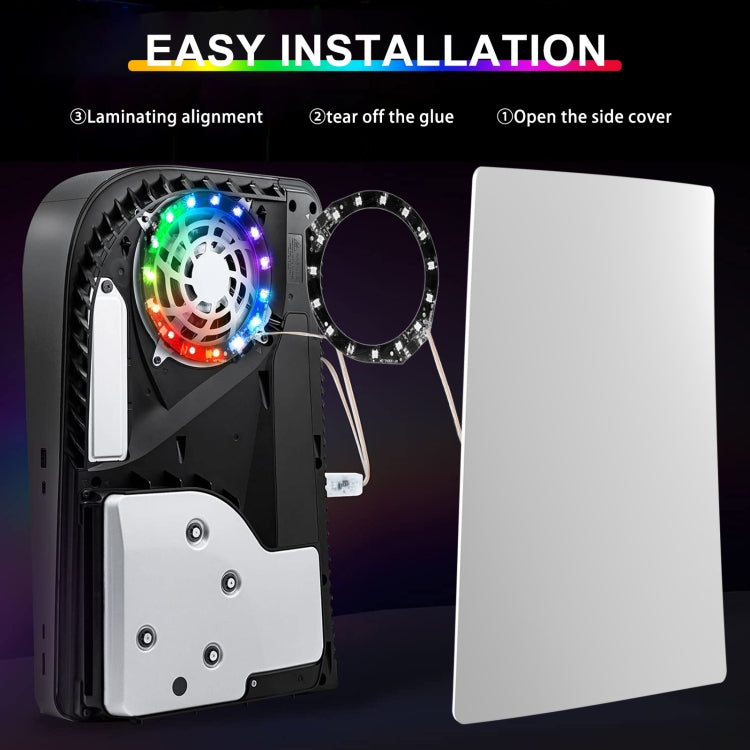 For PS5 RGB Lights Strips 8 Colors Multiple Decoration Led Lights with Remote Controller, Lights Strips – Bluetooth