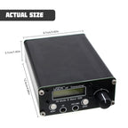 Usdr Usdx + V2 Plus 8 Band SDR Full Mode HF SSB QRP High Frequency Transceiver, Spec: EU Plug, EU Plug, US Plug