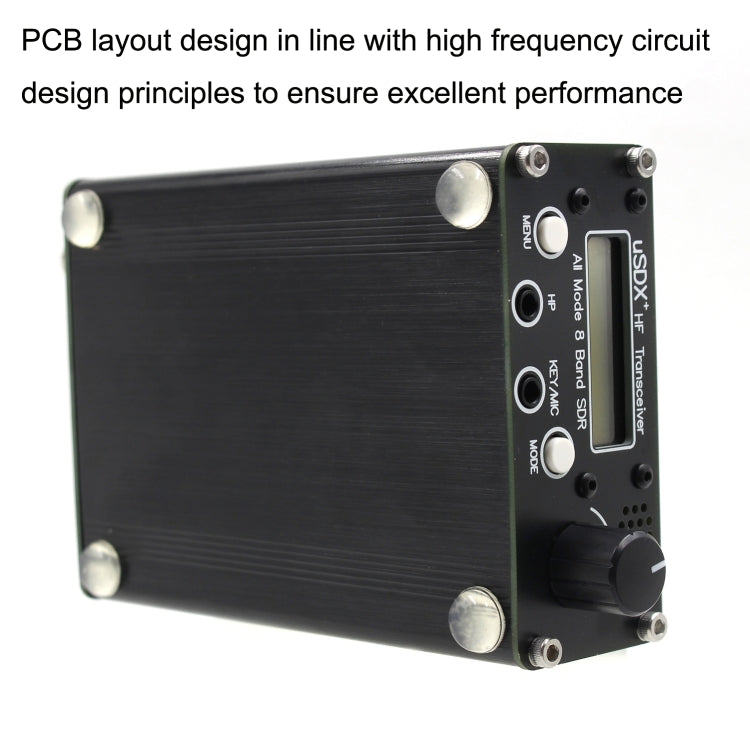 Usdr Usdx + V2 Plus 8 Band SDR Full Mode HF SSB QRP High Frequency Transceiver, Spec: EU Plug, EU Plug, US Plug