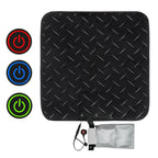 USB Charging Intelligent Thermostatic Heating Cushion, Black Black