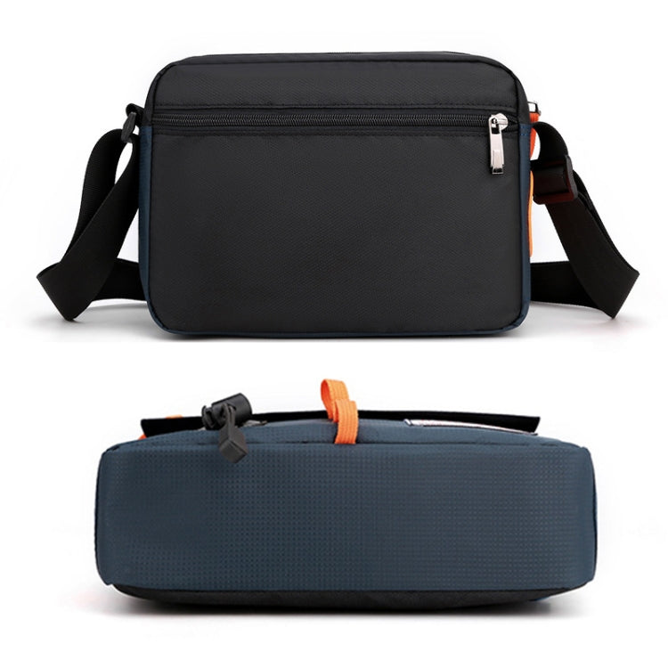 HAOSHUAI 204 Sports Leisure Men Outdoor Waterproof Nylon Shoulder Bag, 204 Black, 204 Grey, 204 Army Green, 204 Brick Red, 204 Light Blue, 204 Dark Blue