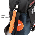 HAOSHUAI 204 Sports Leisure Men Outdoor Waterproof Nylon Shoulder Bag, 204 Black, 204 Grey, 204 Army Green, 204 Brick Red, 204 Light Blue, 204 Dark Blue