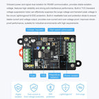 Waveshare Industrial 4-Ch PWM Output Module Modbus RTU RS485, Adjustable Frequency & Duty Cycle, Modbus RTU PWM Output 4CH