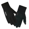 Q35 Suede Men Warm Gloves Touch Screen Sports Cycling Gloves, Q35 Khaki, Q35 Black, Q35 Dark Blue – Wear-resistant, Non-slip Q35 Black Black