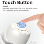 GM-902 Wireless Magnetic Charging Hearing Aids Elderly Sound Amplifier, (Red Blue+Black), (Skin-color+White), (Skin-color+Black)