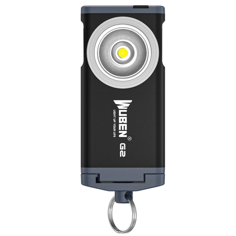 WUBEN G2 Strong Light LED Flashlight USB Outdoor Campers And Household Super Bright Key Chain Light, WUBEN G2 Black WUBEN G2 Black Black