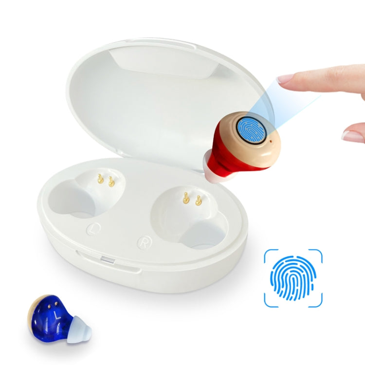 Z-300 TWS Rechargeable Sound Amplifier Deaf Hearing Aids, Z-300 Red Blue Z-300 Red Blue
