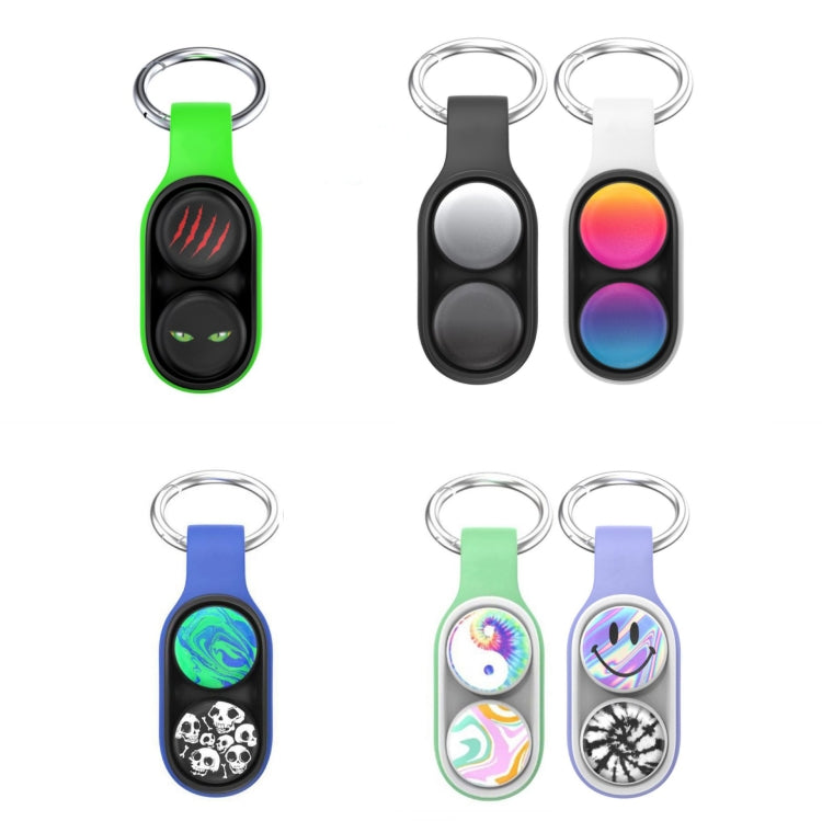 Decompression Toy Magnetic Buckle Toy Press Handheld Toy, Magnetic Buckle Fluorescen Green, Magnetic Buckle Purple, Magnetic Buckle Black, Magnetic Buckle White, Magnetic Buckle Navy Blue, Magnetic Buckle Green