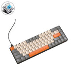 ZIYOU LANG T8 68 Keys RGB Gaming Mechanical Keyboard, Cable Length: 1.5m, Style:, T8 Micro Light Version Green Shaft – Durable Build, Easy to Use T8 Micro Light Version Green Shaft