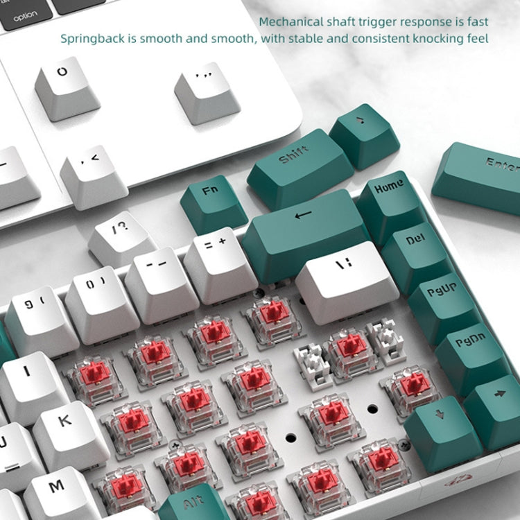 ZIYOU LANG T8 68 Keys RGB Gaming Mechanical Keyboard, Cable Length: 1.5m, Style:, T8 Micro Light Version Green Shaft – Durable Build, Easy to Use