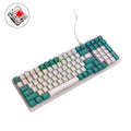 ZIYOU LANG K3 100 Keys Game Glowing Wired Mechanical Keyboard, Cable Length: 1.5m, Style:, K3 Water Green Version Red Axis, K3 Bee Version Red Axis, K3 Micro Light Hot Plug Version Red Axis, K3 Water Green Hot Plug Version Green Axis... – Durable... K3 Water Green Version Red Axis