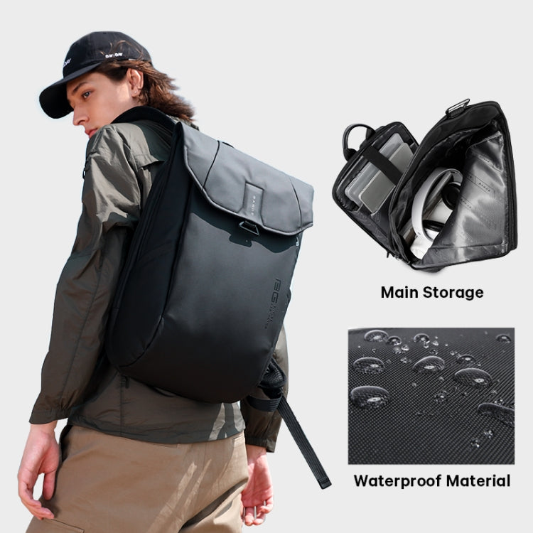 BANGE BG-2575 Anti theft Waterproof Laptop Backpack 15.6 Inch Daily Work Business Backpack, BG-2575 Black – Waterproof