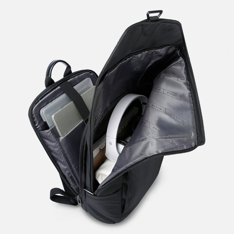 BANGE BG-2575 Anti theft Waterproof Laptop Backpack 15.6 Inch Daily Work Business Backpack, BG-2575 Black – Waterproof