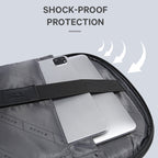 BANGE BG-2575 Anti theft Waterproof Laptop Backpack 15.6 Inch Daily Work Business Backpack, BG-2575 Black – Waterproof