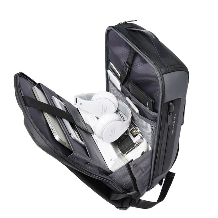 BANGE BG-7216plus Antitheft Waterproof Travel Men Backpack 15.6 Inch Laptop Bag, BG-7216plus (Black), BG-7216plus (Grey) – Waterproof