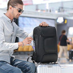 BANGE BG-7216plus Antitheft Waterproof Travel Men Backpack 15.6 Inch Laptop Bag, BG-7216plus (Black), BG-7216plus (Grey) – Waterproof