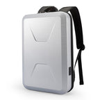 BANGE BG-2839 PC Hard Shell Gaming Computer Bag Business Waterproof Men Backpack, BG-2839 Silver, BG-2839 Black, BG-2839 Gold BG-2839 Silver Silver