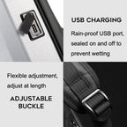 BANGE BG-2839 PC Hard Shell Gaming Computer Bag Business Waterproof Men Backpack, BG-2839 Silver, BG-2839 Black, BG-2839 Gold