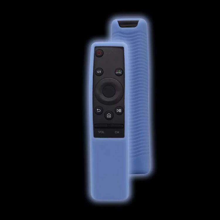 For Samsung BN59 Series Smart TV Remote Control Non-Slip Silicone Protective Case, BN59 Series(Luminous Blue), BN59 Series(Luminous Green), BN59(Red), BN59(Blue), BN59(Black) BN59 Series(Luminous Blue) Luminous Blue