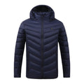 USB Winter Electric Heated Jacket Warm Thermal Jacket, 4 Zone Blue S, 4 Zone Blue M, 4 Zone Blue L, 4 Zone Blue XL, 4 Zone Blue XXL, 4 Zone Blue 3XL, 4 Zone Blue 4XL, 4 Zone Black S, 4 Zone Black M, 4 Zone Black L, 4 Zone Black XL, 4 Zone Black XX... 4 Zone Blue S TBD0603105301